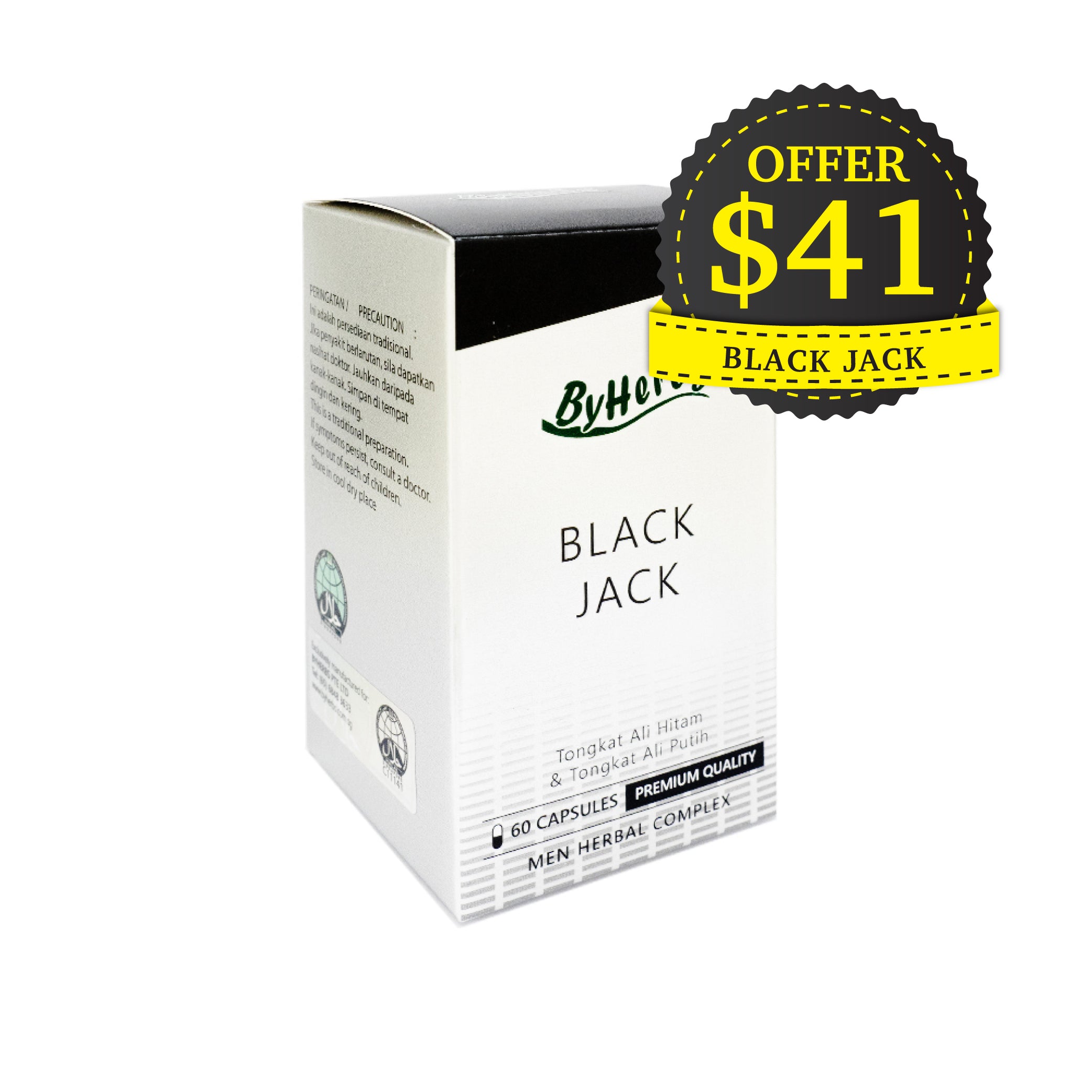 Herbs Black Jack 60 Capsules Al Barakah Health Beauty Mart