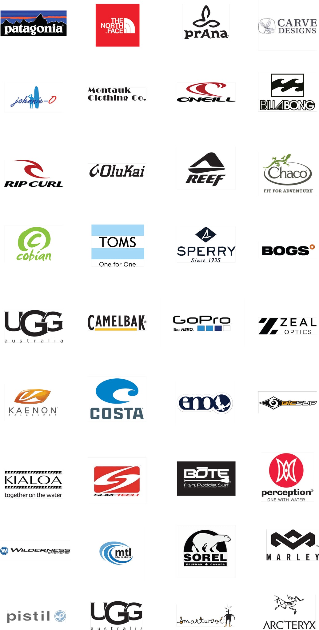 Brands We Carry - MOCEAN Cape Cod