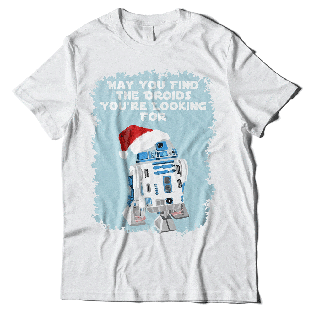 r2d2 christmas t shirt