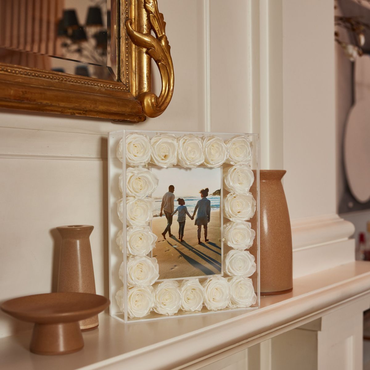 Our Fleur Picture Frame With Luxury Eternity Roses
