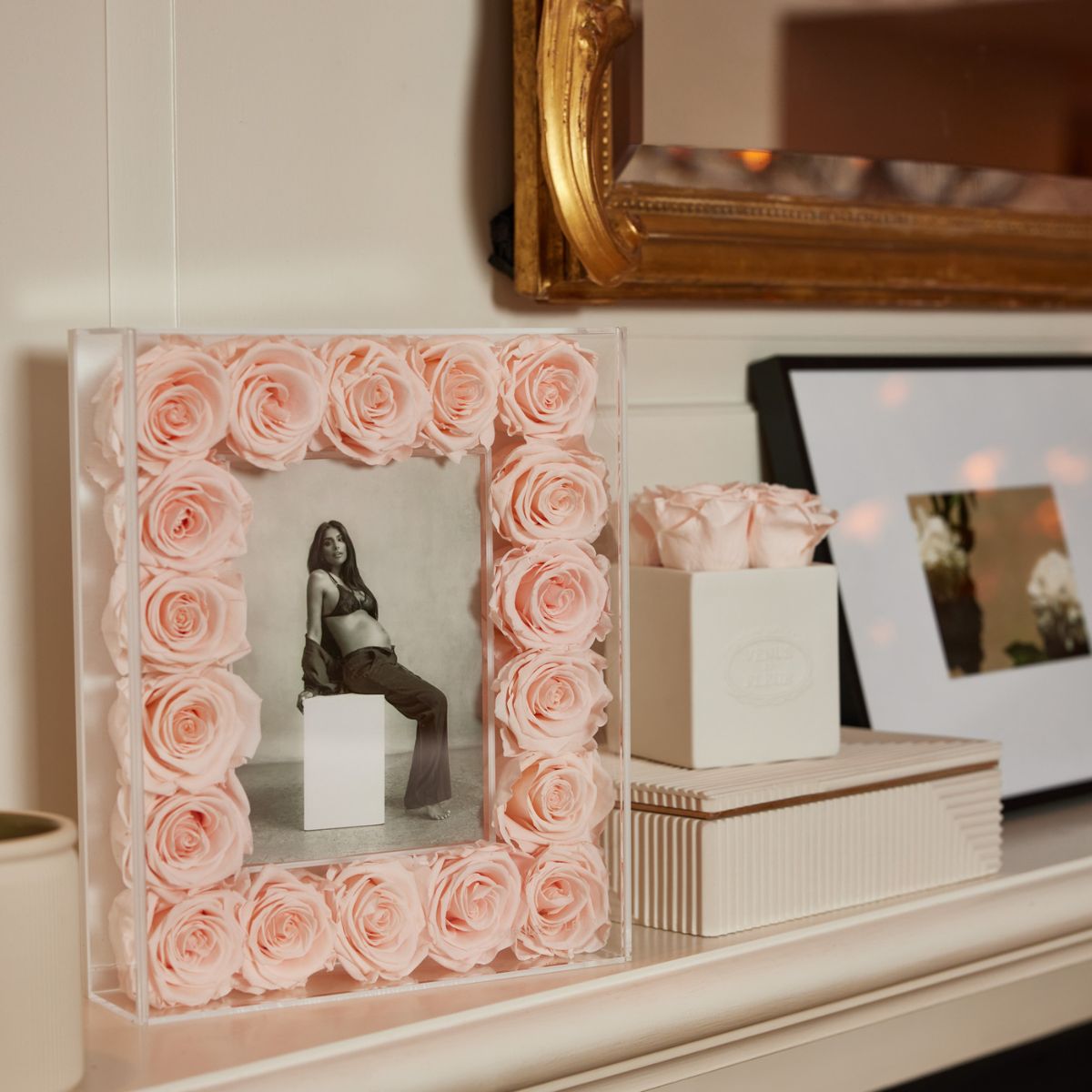 Fleur Rose Photo Frame