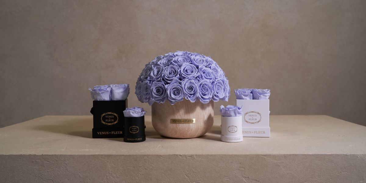 Lavender Rose Arrangements Venus et Fleur
