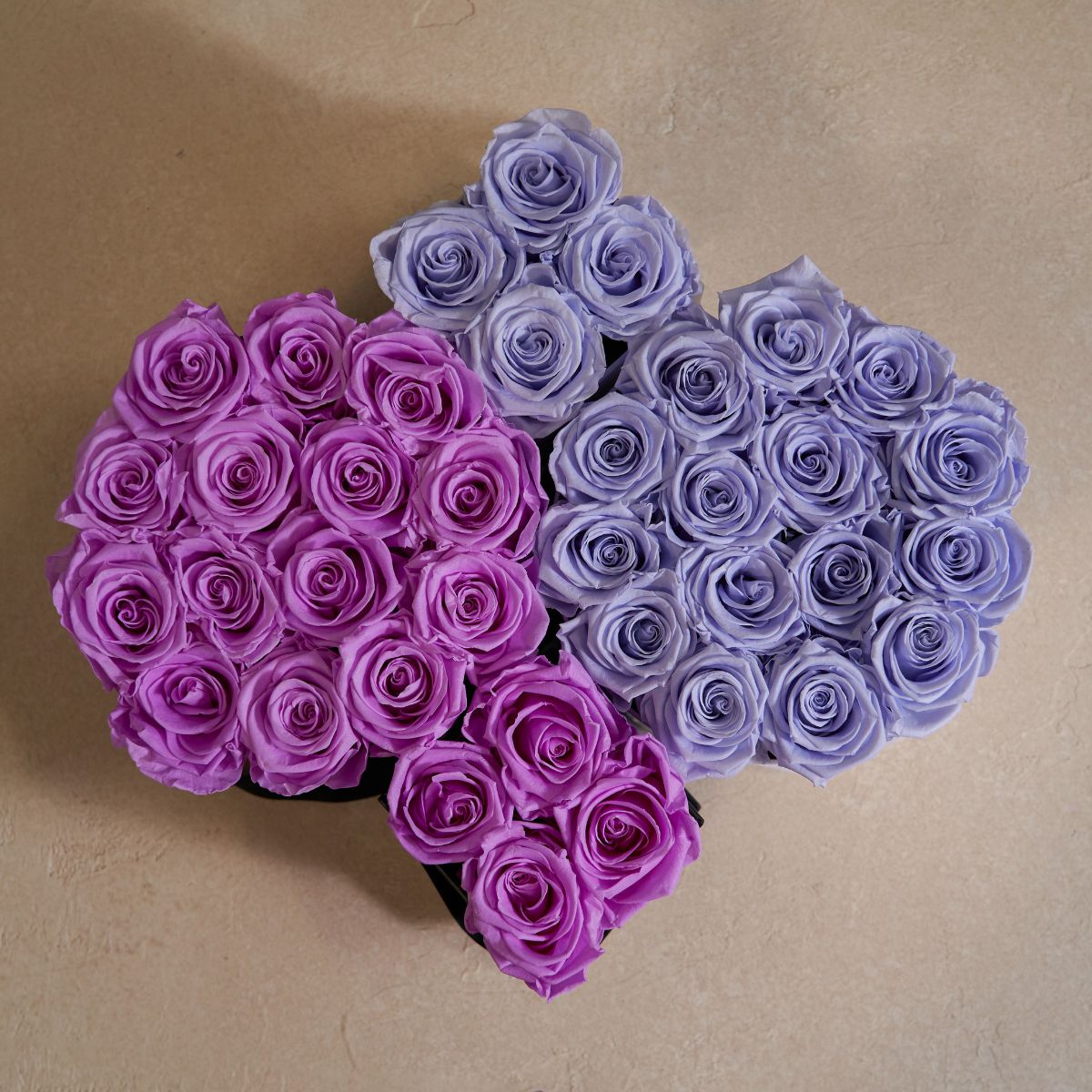 Lilac Purple Eternity Roses in Cluster - Venus et Fleur