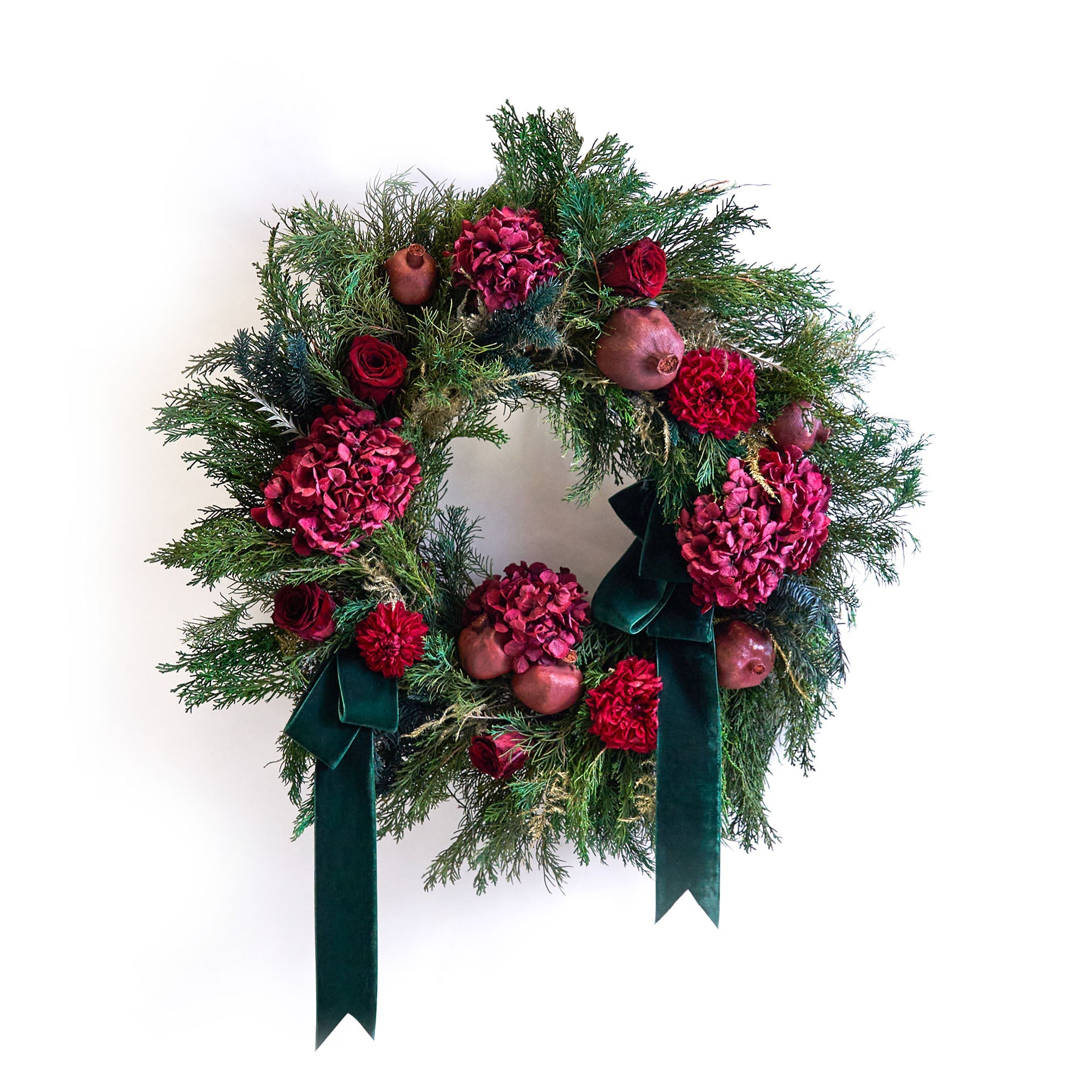 Image of Holiday Crimson Wreath