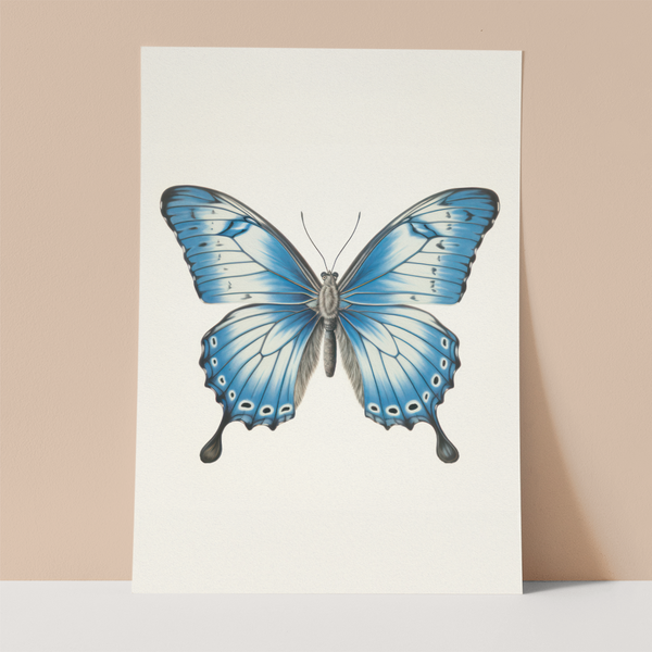 Vintage Butterfly Wall print