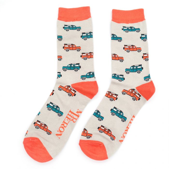 Mens Jeep Socks - Silver – Oxford Blue