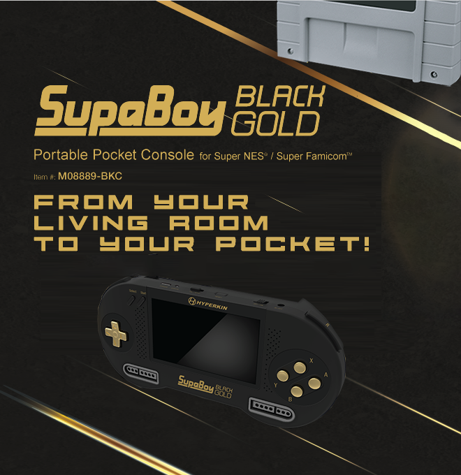 SupaBoy Black Gold