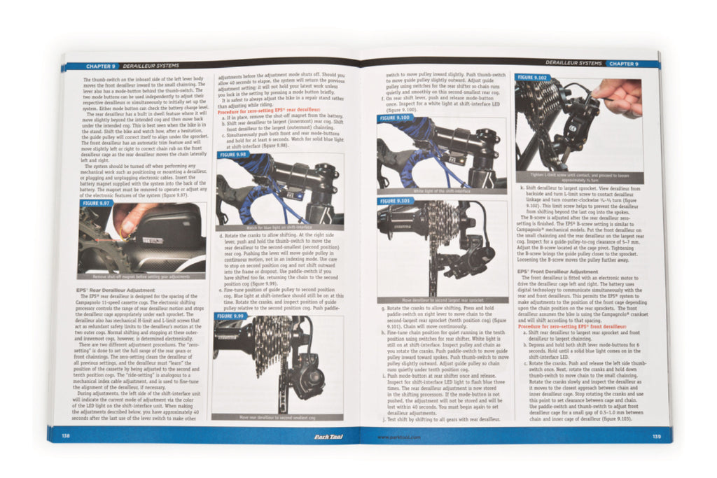 park tool derailleur adjustment