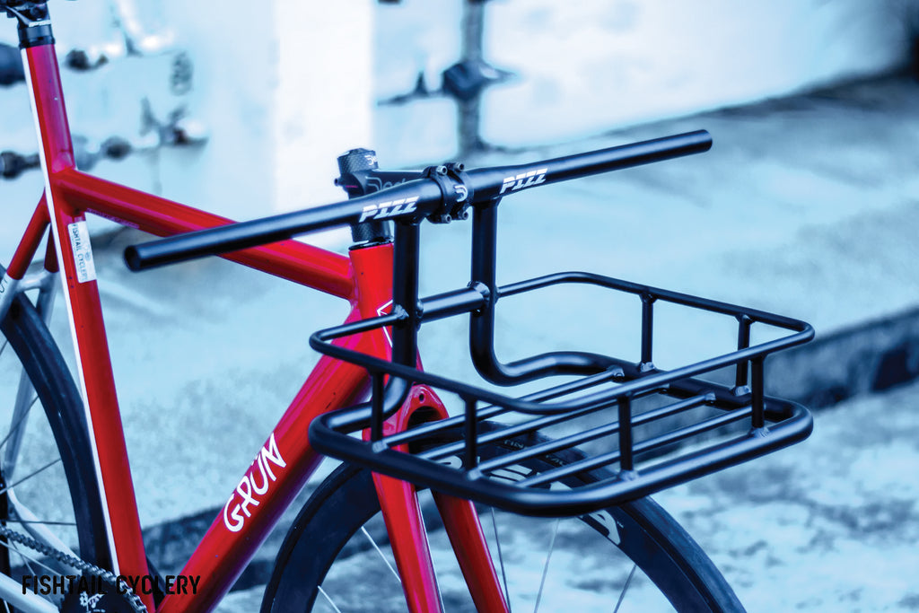 integrated basket handlebar