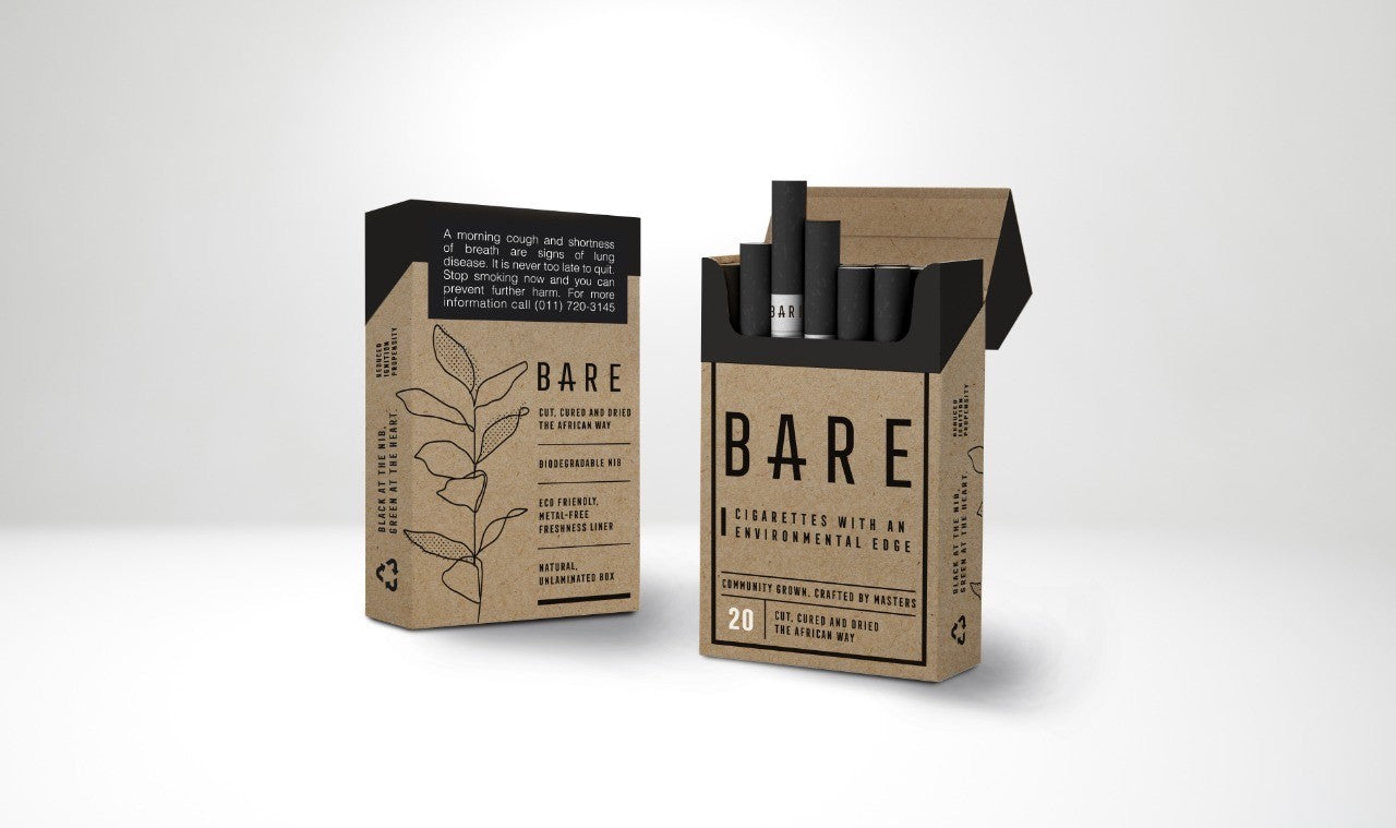 BARE – Cigarettes with an environmental edge –