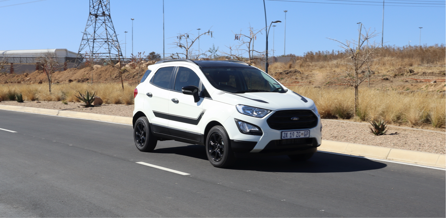 Ford EcoSport Black In Motion Photo Credits Ziyaad Plaatjes