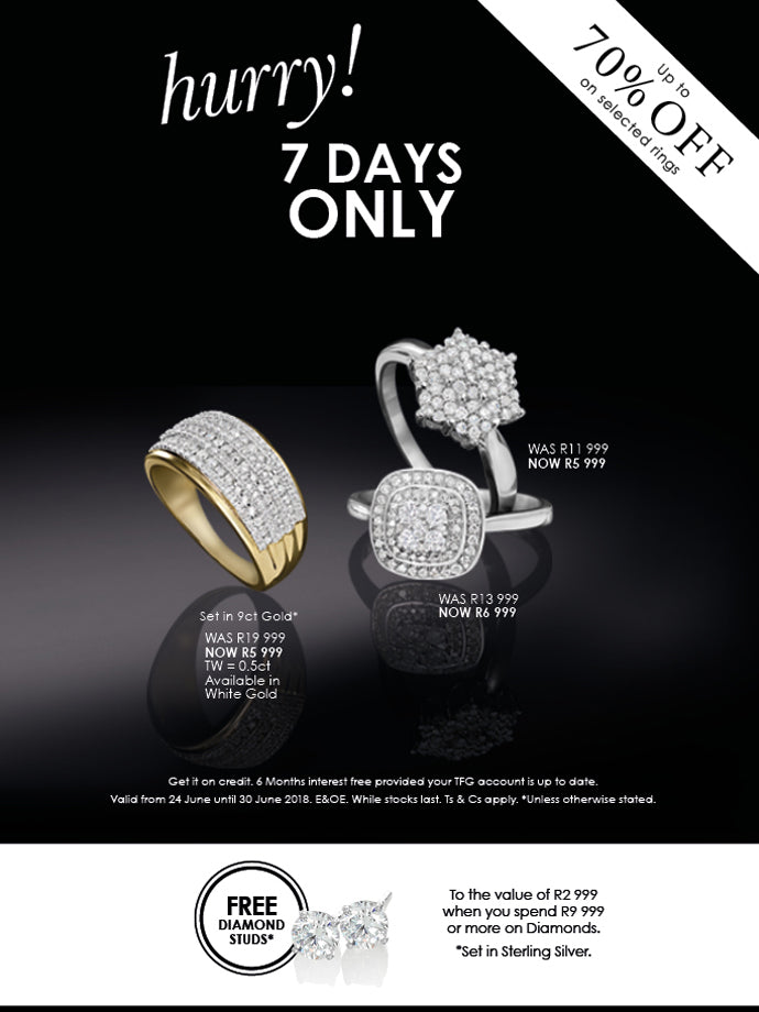 Move Over Black Friday! 70% off Diamonds, 7 Days Only – iloveza.com