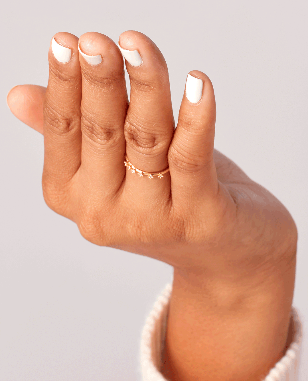OPI Alpine Snow White Gel Nail Polish GIF