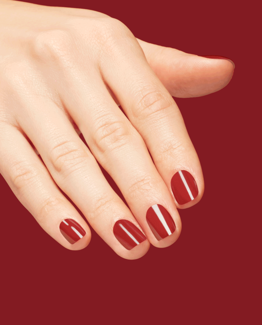 OPI Nessa-ist Rose Gel Nail Polish Gif