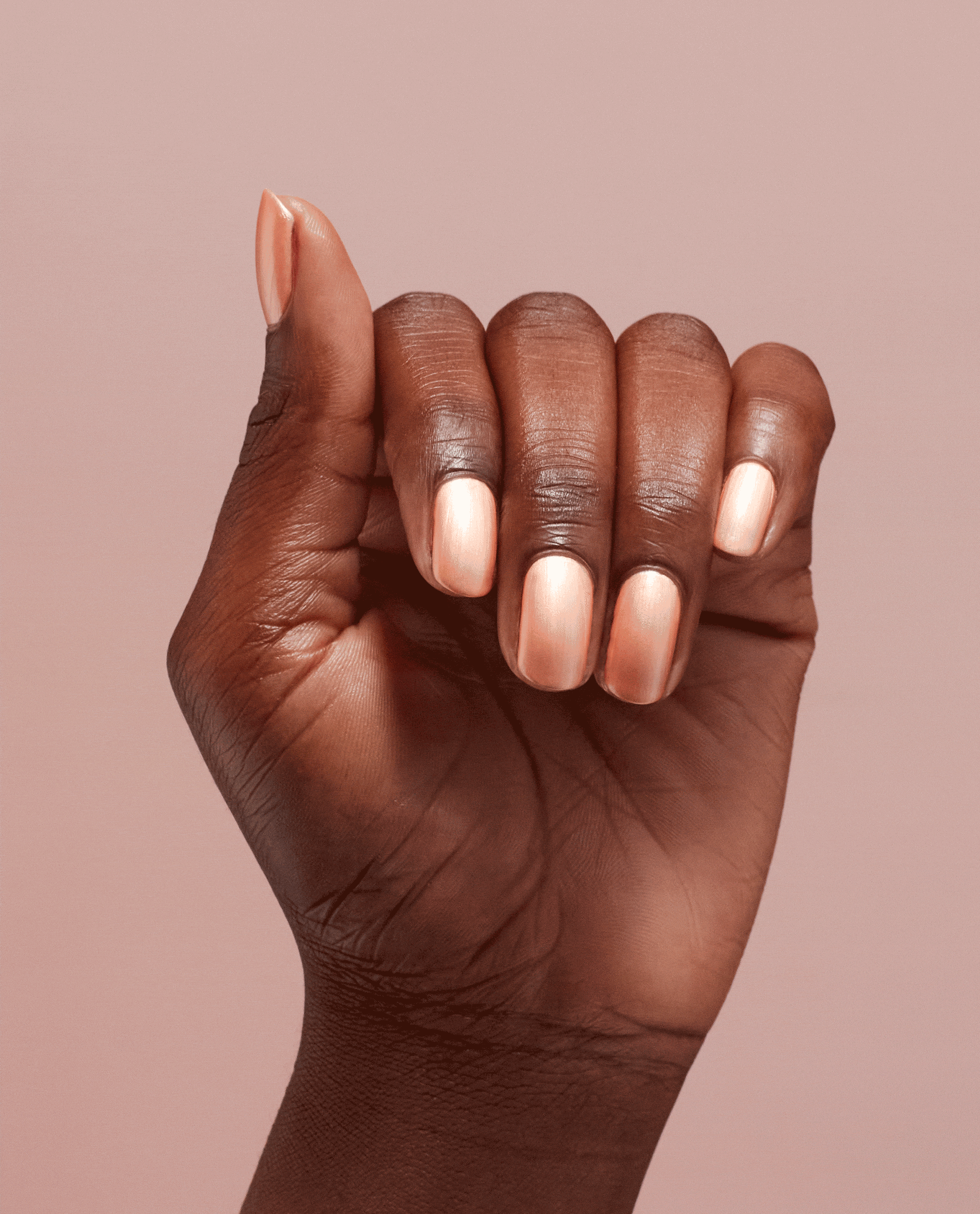 OPI Sanding in Stilettos Orange Gel Nail Polish Gif