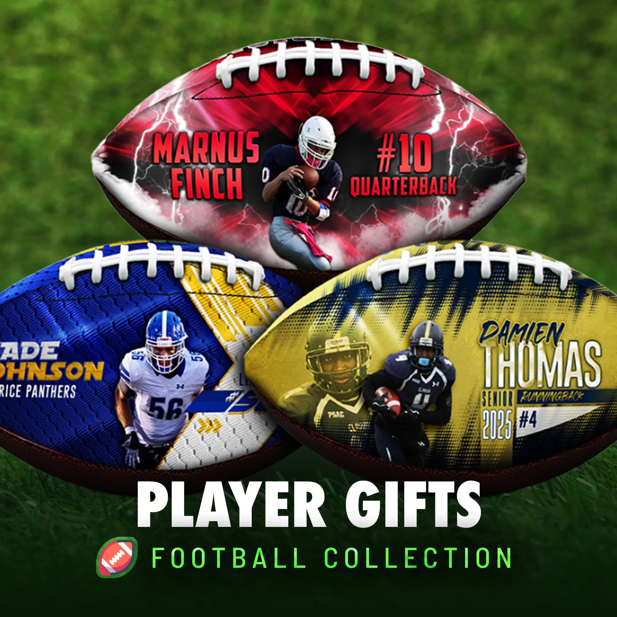 Full Size Custom Football - The #1 Football Player Gift