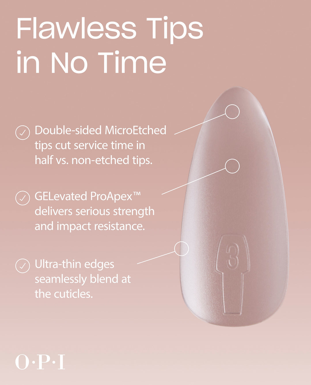 GELevate™ Soft Gel Tips Benefits