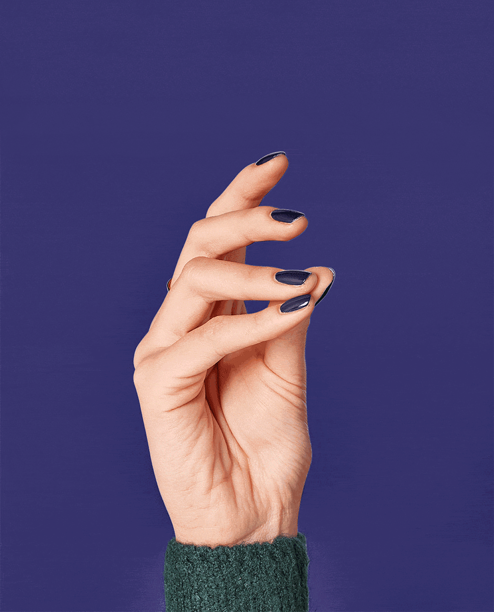 OPI Award for Best Nails goes to... Blue Nail Polish GIF