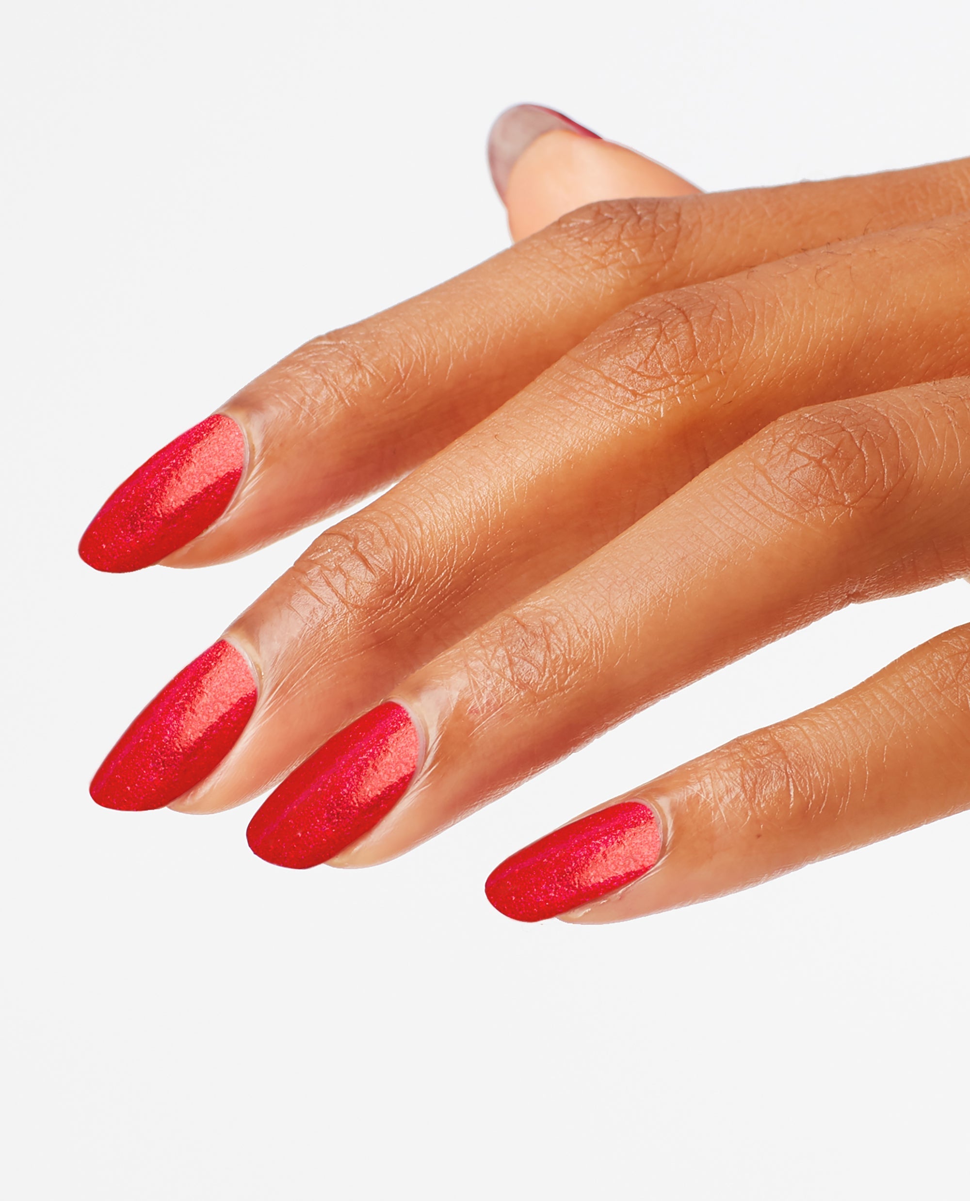 OPI Heart and Con-soul Red Gel Nail Polish Mani