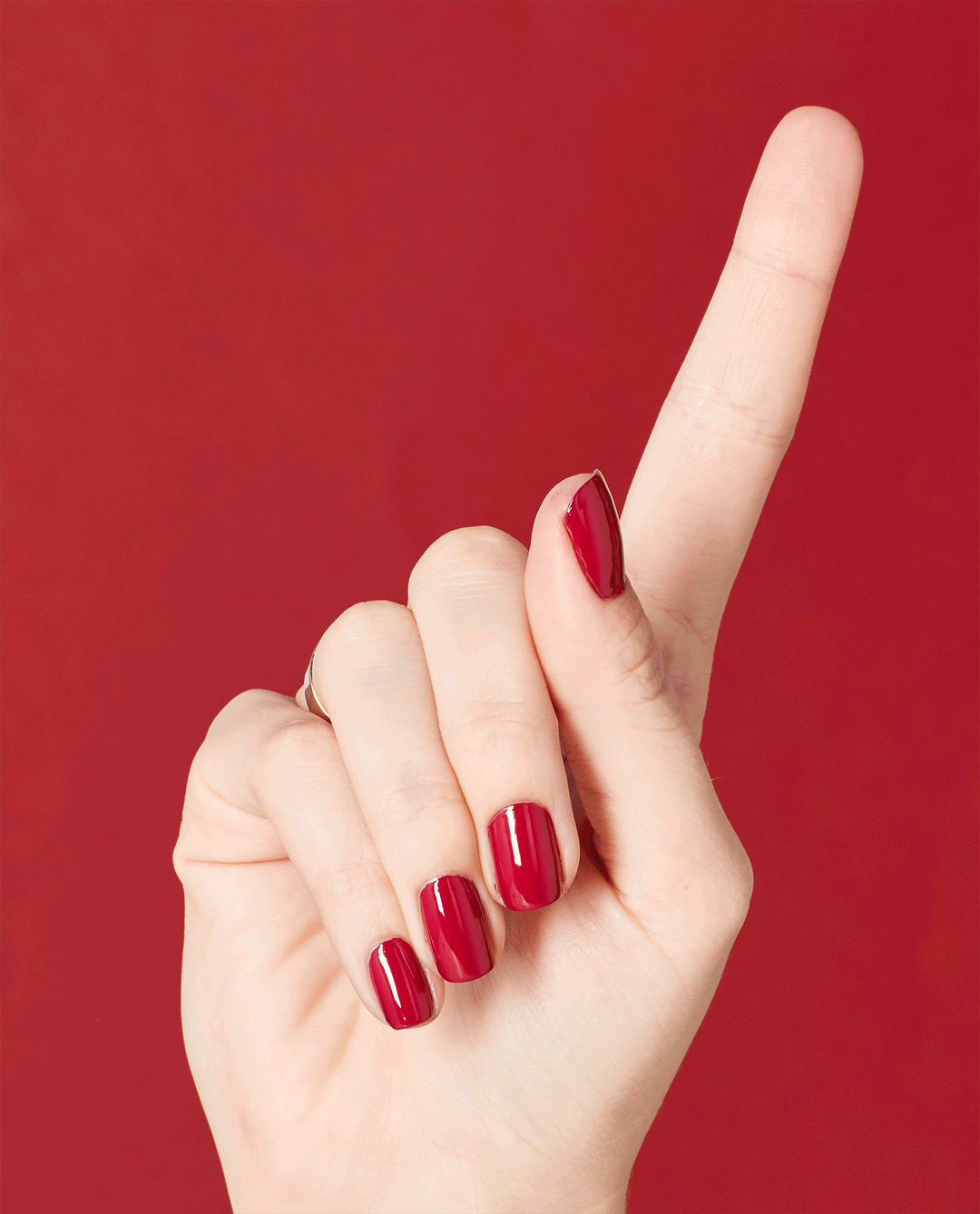 OPI Miami Beet Purple Nail Polish GIF