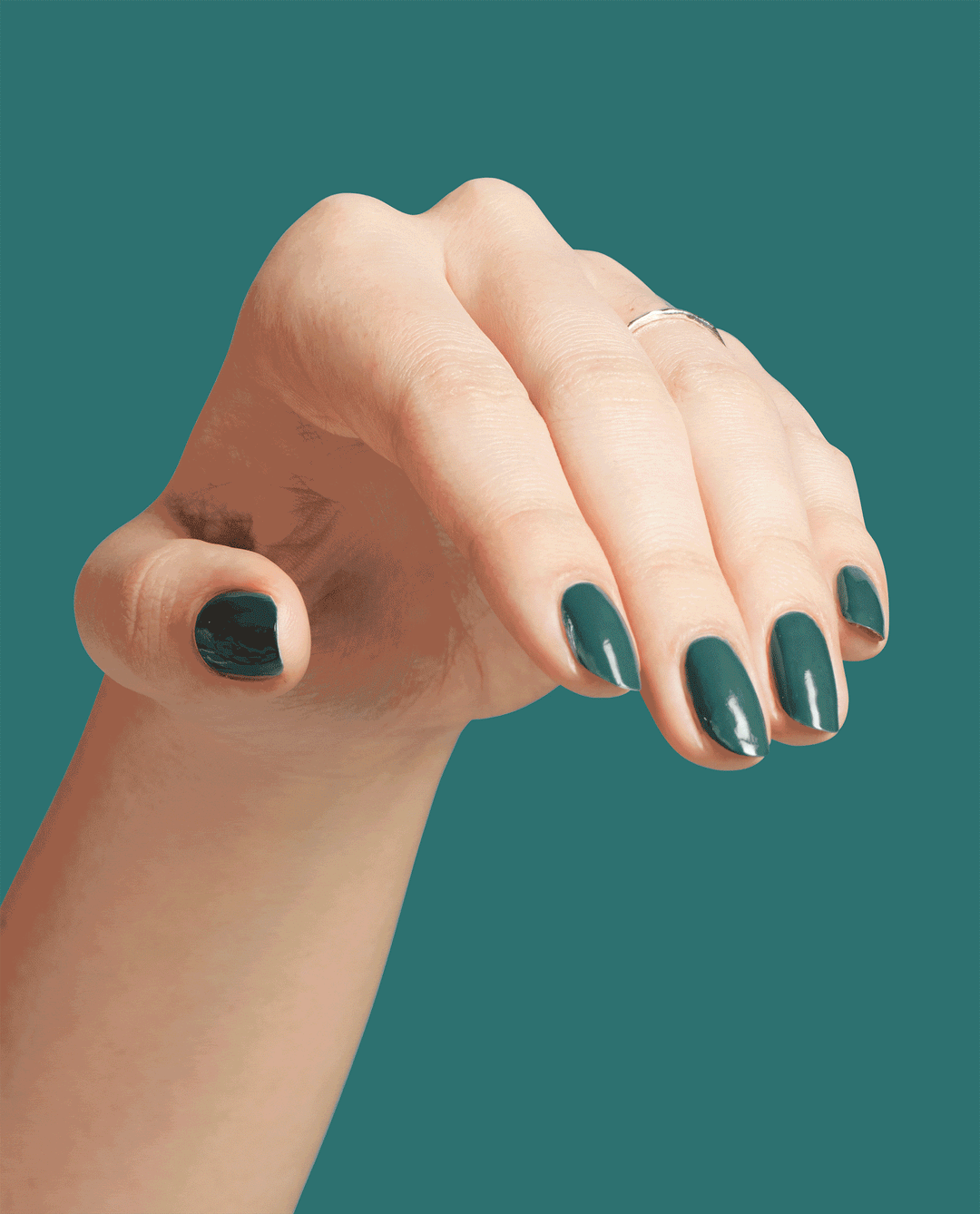 OPI My Studio's on Spring Green Nail Polish GIF