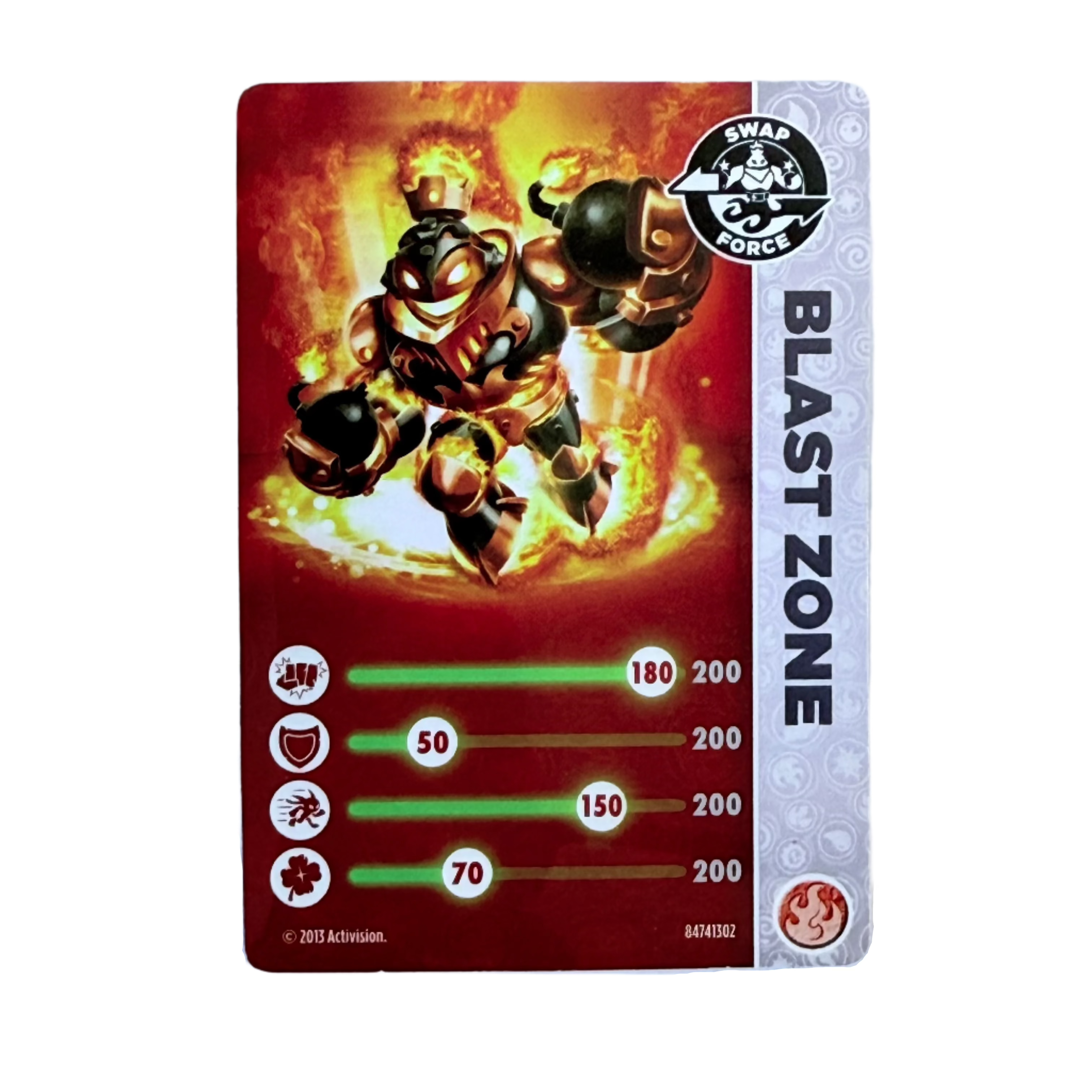 Blast Zone (Stat Card)