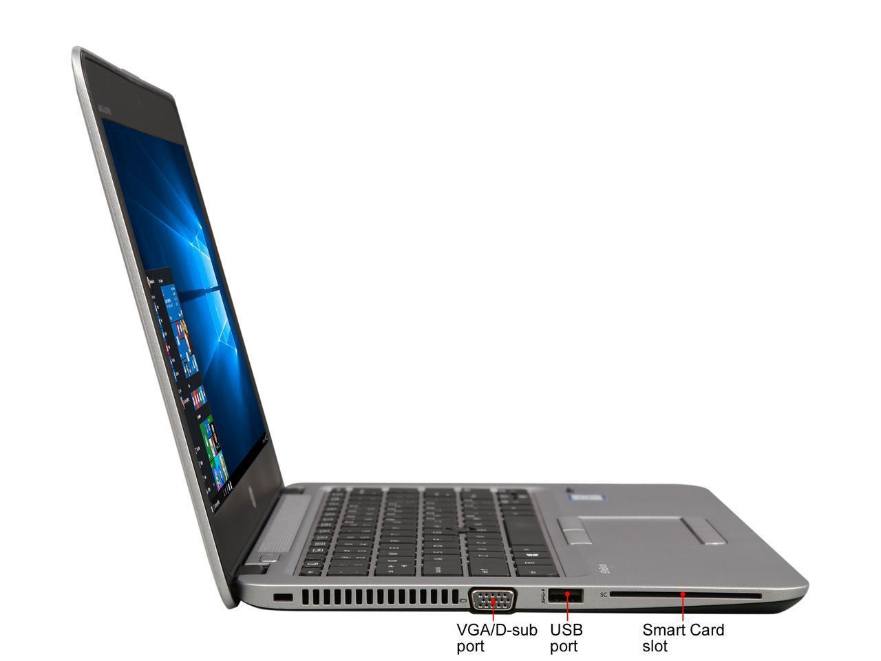 HP Elitebook 820 G3 Intel Core i5 6th Gen 6300U 256 GB SSD 12.5