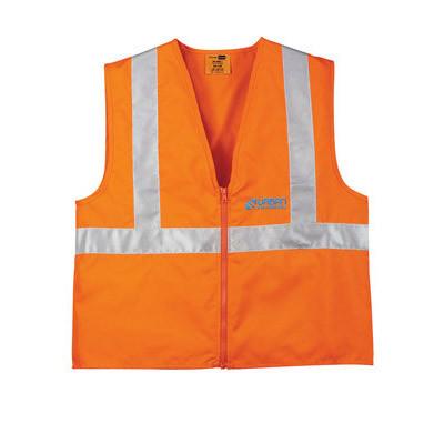 Custom Logo Cornerstone ANSI Compliant Safety Vest