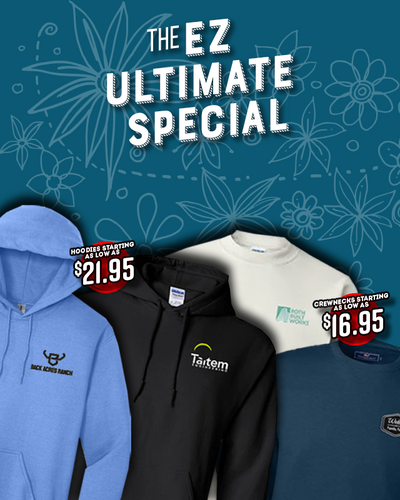 Ultimate Special | Cheap Custom Logo Apparel & Clothing Sale