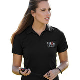 Embroidered Ladies' Moisture-Wicking Golf Polo