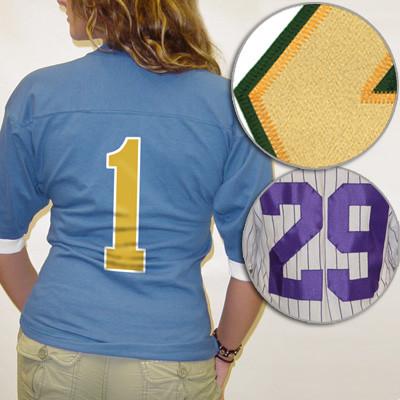 Additional Twill Number(s) - Back
