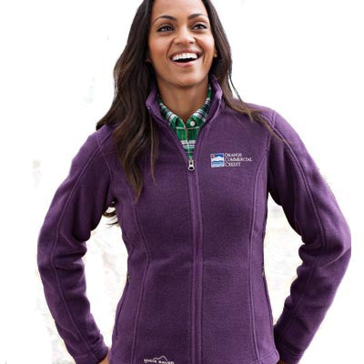 Eddie Bauer Full-Zip Vertical Fleece Jacket. EB222 for sale