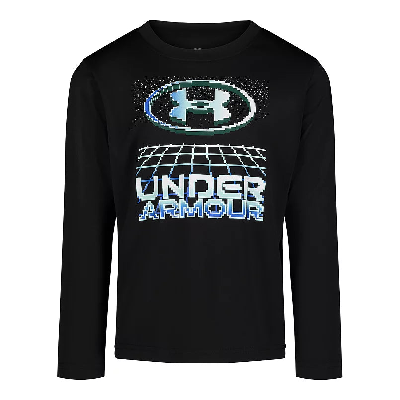 UA Black LS Digital Shirt
