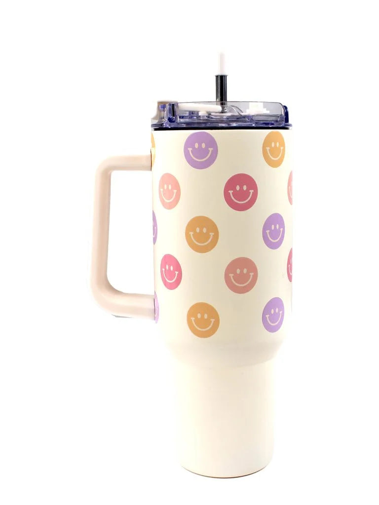 Simply Southern Tumbler 40oz -Smiley