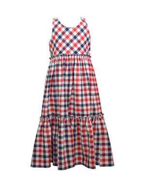 Bonnie Jean Americana Maxi Dress - Ashley's Children's Boutique