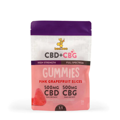 beeZbee CBD + CBG High Strength Gummies