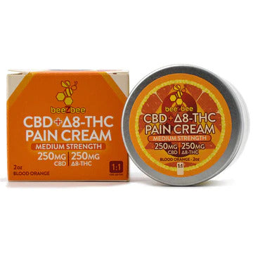 CBD+Delta-8 THC Pain Cream (Medium Strength)
