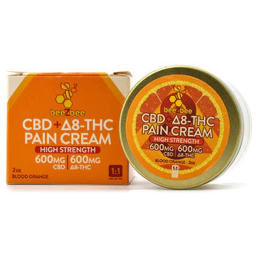 CBD+Delta-8 THC Pain Cream (High Strength)