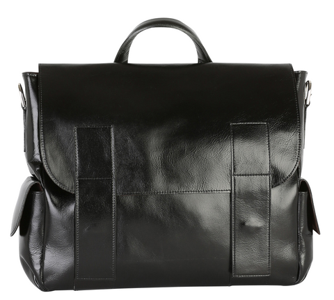 Luxurious Leather Messenger Bag