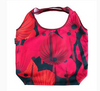 Foldable tote bag red lantern design