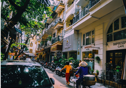 Hanoi Vietnam laneways