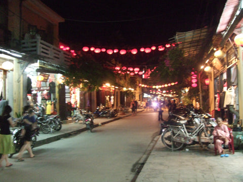 Hoi An streets at night