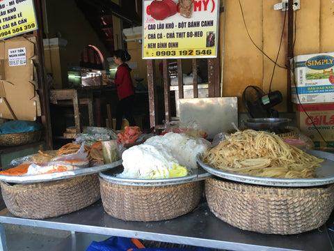 Noodle stall at Hoi An market