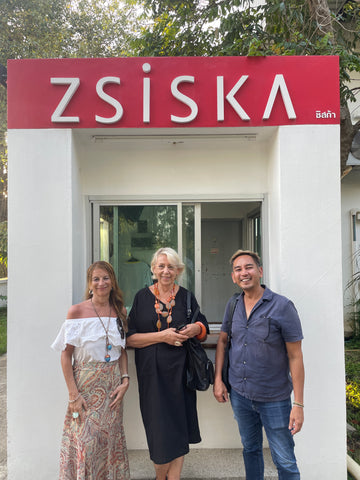 Sirb and Siska from Zsiska with Judith from Temples and Markets