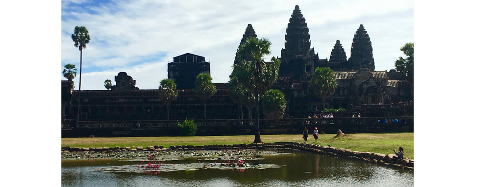 Angkor Wat and Lotus