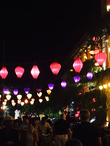 Hoi An lit up at night