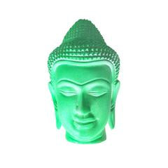 Mango Wood Fluro Buddha Head