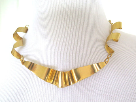 unique handmade metal jewelry, brass necklace