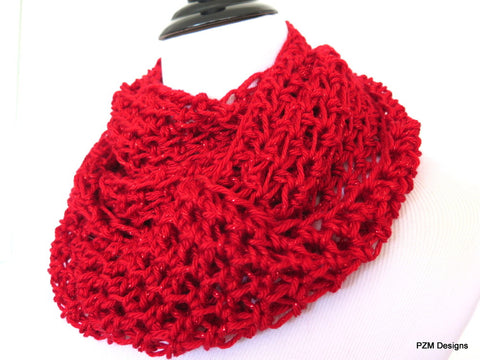 crochet infinity scarf