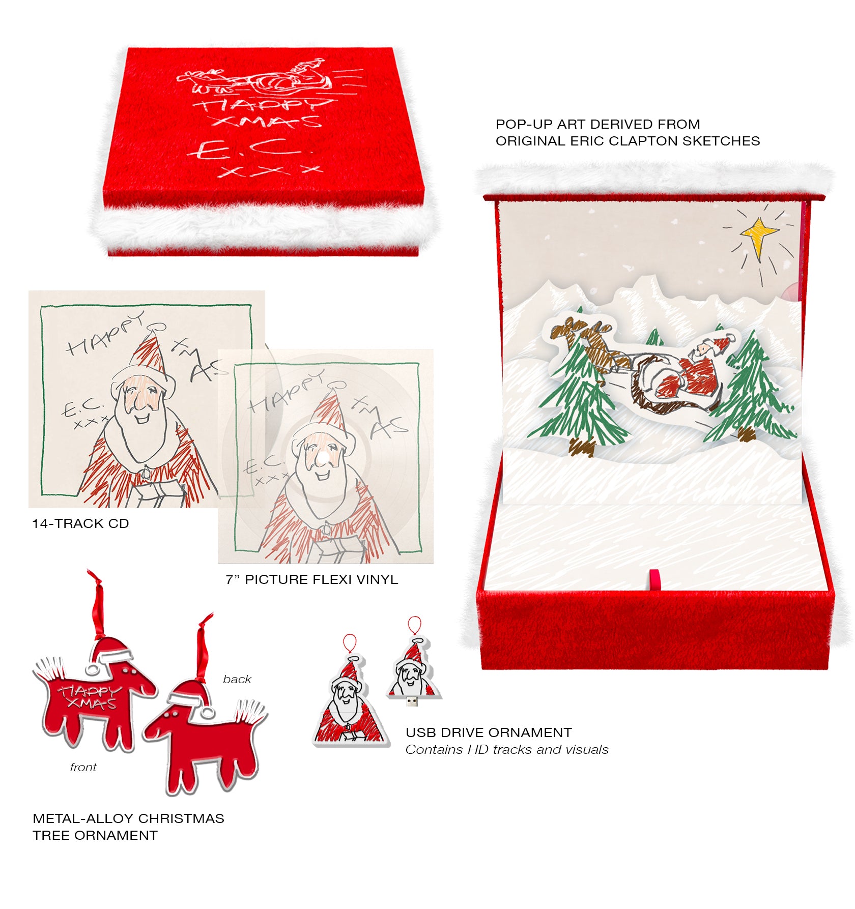 Eric Clapton - Happy Xmas  Box Set - Eric Clapton product image